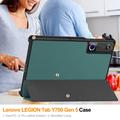 Custodia Smart Folio per Lenovo Legion Y700 (Gen 5) serie Tri-Fold - Verde scuro