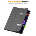 Custodia Smart Folio per Lenovo Legion Y700 (Gen 5) Serie Tri-Fold - Grigia