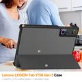 Custodia Smart Folio per Lenovo Legion Y700 (Gen 5) Serie Tri-Fold - Grigia