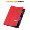 Custodia Smart Folio serie Tri-Fold per Lenovo Legion Y700 (Gen 5) - Rossa