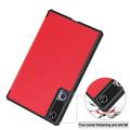 Custodia Smart Folio serie Tri-Fold per Lenovo Legion Y700 (Gen 5) - Rossa