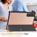 Custodia Smart Folio serie Tri-Fold per Lenovo Legion Y700 (Gen 5) - Oro rosa