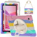 Custodia con Cinturino da Polso Heavy Duty 360 per Lenovo Tab - Colori Vivaci