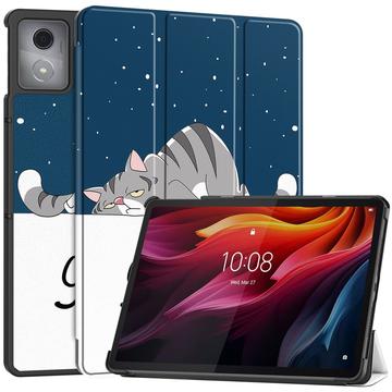 Custodia Smart Folio serie Tri-Fold per Lenovo Tab K11 Plus - Gatto