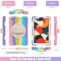 Custodia con Cinturino da Polso Heavy Duty 360 per Lenovo Tab K9 - Colori Vivaci