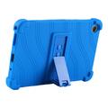 Lenovo Tab K9 Custodia in silicone con supporto - Nero