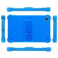 Lenovo Tab K9 Custodia in silicone con supporto - Nero