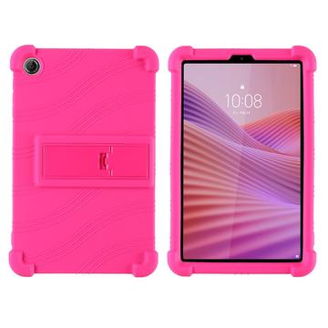 Lenovo Tab K9 Custodia in silicone con Kickstand - Rosa caldo
