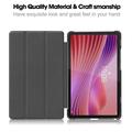 Custodia Smart Folio serie Tri-Fold per Lenovo Tab K9 - Rossa