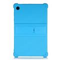 Custodia in silicone per Lenovo Tab M10 Gen 3 con supporto per il calcio - Blu