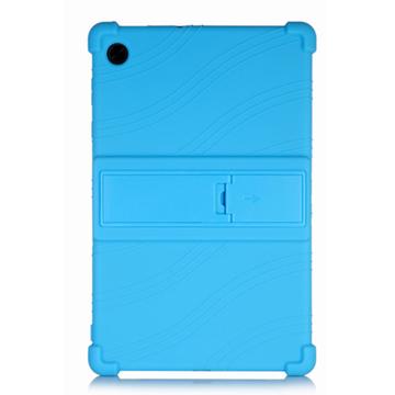 Custodia in silicone per Lenovo Tab M10 Gen 3 con supporto per il calcio