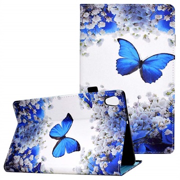 iPad 9.7 2017/2018 Wonder Series Folio Case - Blue Butterfly