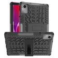 Custodia Ibrida Anti Scivolo con Supporto per Lenovo Tab M11 - Nera