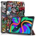 Custodia Smart Folio serie Tri-Fold per Lenovo Tab M11 - Graffiti