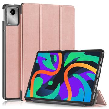 Custodia Smart Folio serie Tri-Fold per Lenovo Tab M11 - Rosa Oro