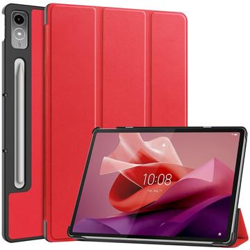 Custodia Smart Folio serie Tri-Fold per Lenovo Tab P12 - Rossa