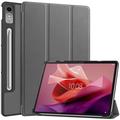 Custodia Smart Folio serie Tri-Fold per Lenovo Tab P12 - Grigia