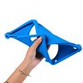 Custodia in silicone antiurto per Lenovo Tab Plus Gen 2 con porta-matita - Blu scuro