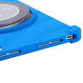 Custodia in silicone antiurto per Lenovo Tab Plus Gen 2 con porta-matita - Blu scuro