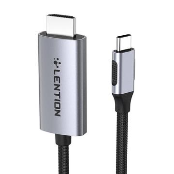 Lention CU707 Cavo da USB-C a HDMI 2.0 4K60Hz/1Gbps - 3 m - Grigio
