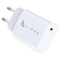 Caricabatterie da parete Lippa 20W USB-C PD - Bianco