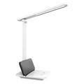 Lampada da scrivania Lippa LED con ricarica wireless - Bianco