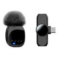 Microfono wireless Lippa Pro con USB-C - Nero