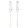 Cavo Lippa USB-C / USB-C - 1m, 10Gbps, 100W - Bianco