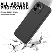 Custodia in silicone liquido con cinghia a mano per OnePlus Nord CE6