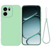 Custodia in silicone liquido con cinghia a mano per OnePlus Nord CE6