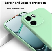 Custodia in silicone liquido con cinghia a mano per OnePlus Nord CE6