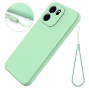Custodia in silicone liquido con cinghia a mano per OnePlus Nord CE6