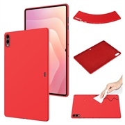 Custodia in silicone liquido per Samsung Galaxy Tab S11 Ultra - Rossa