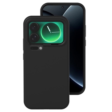 Custodia in silicone liquido per Xiaomi 17 - Nera