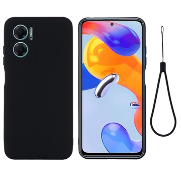 Samsung Galaxy A70 Liquid Silicone Case - Black