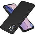 Custodia Silicone Liquido per iPhone 11 - Nera