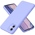 Custodia Silicone Liquido per iPhone 11 - Viola