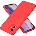 Custodia Silicone Liquido per iPhone 11 - Rossa
