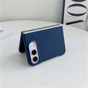 Custodia in silicone liquido per iPhone Duo - Compatibile con MagSafe - Blu scuro