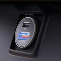 Caricabatteria da auto Lisen 48W con cavo da USB-C a Lightning - Nero