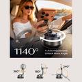 Supporto magnetico per auto Lisen A690 con ventosa elettrica intelligente - Compatibile con MagSafe - Grigio