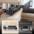 Supporto estensibile per poggiatesta Lisen per telefoni/tablet - 4.7"-12.9" - Nero