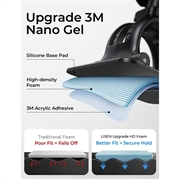 Supporto magnetico per auto compatibile con MagSafe Lisen - Nero