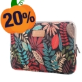 Lisen Ultra-Stylish Universal Laptop Sleeve - 14" - Colorful Leaves