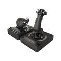 Joystick Logitech X56 Hotas e acceleratore RGB - Nero