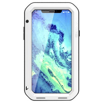 Custodia Resistente Love Mei Powerful per iPhone X / iPhone XS - Bianca