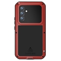 Custodia Ibrida Love Mei Powerful per Samsung Galaxy A54 5G - Rossa