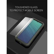 Custodia ibrida Samsung Galaxy S20 Love Mei Powerful - Verde Militare