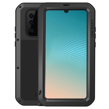 Custodia Ibrida Love Mei Powerful per Huawei P30 Pro - Nero