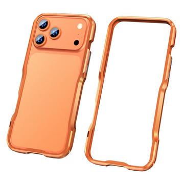 Paraurti in Metallo Luphie Safe Lock per iPhone 17 Pro Max - Arancione